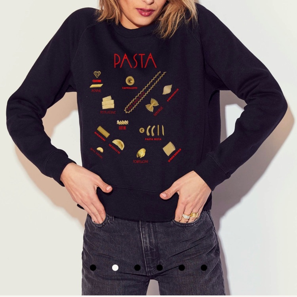 Monogram Studio pasta sweatshirt medium
